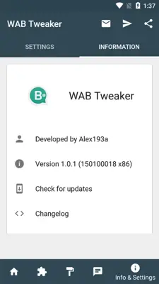 WAB Tweaker android App screenshot 3